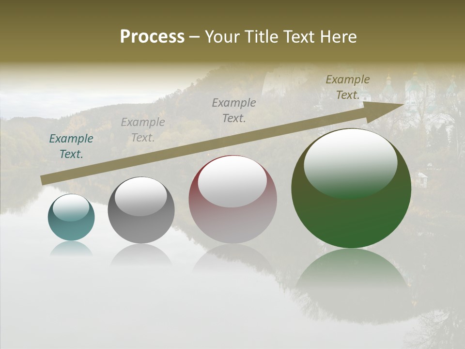 Famous Cathedral Brick PowerPoint Template