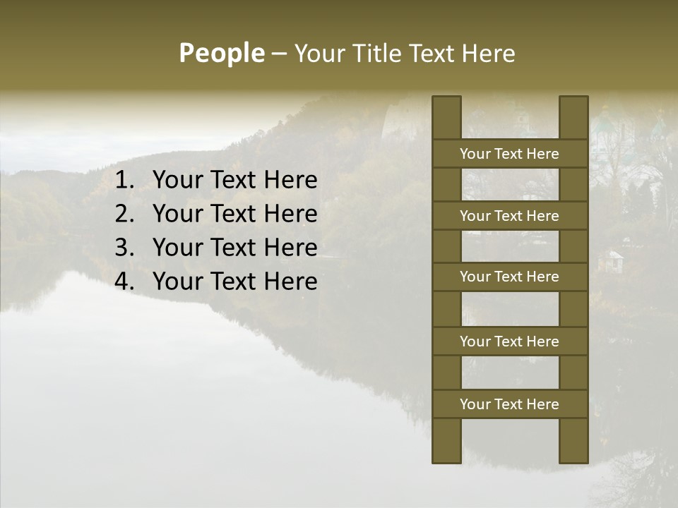 Famous Cathedral Brick PowerPoint Template