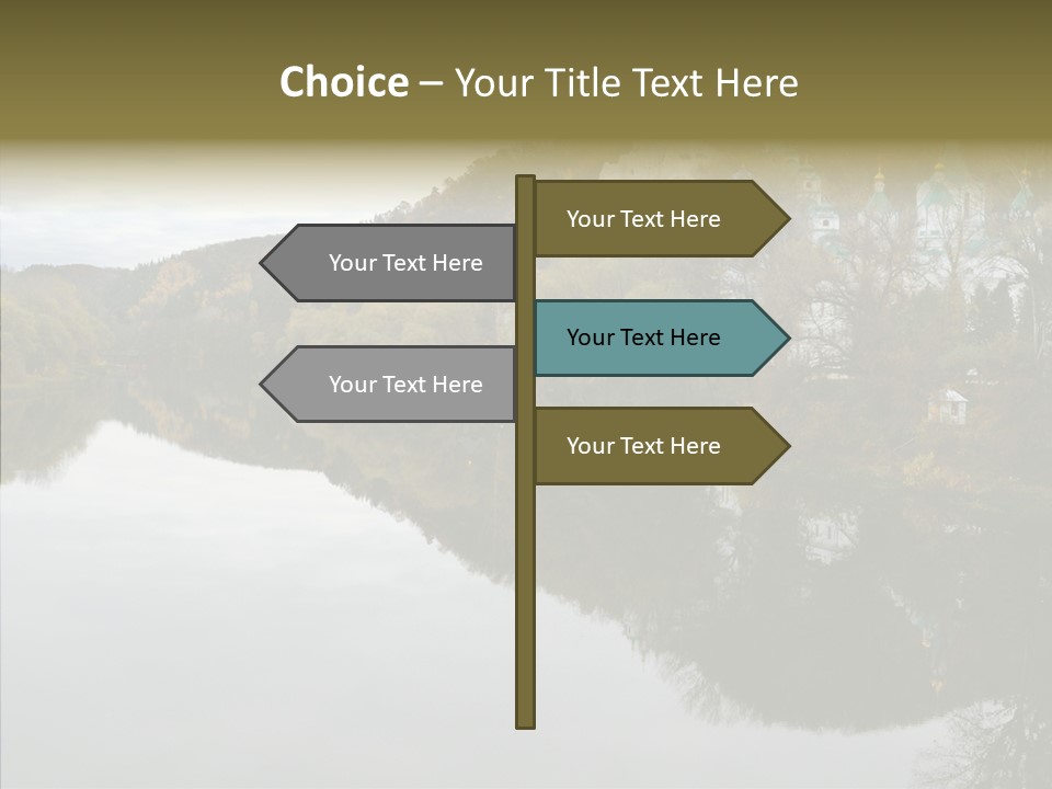 Famous Cathedral Brick PowerPoint Template