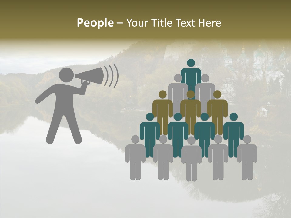 Famous Cathedral Brick PowerPoint Template