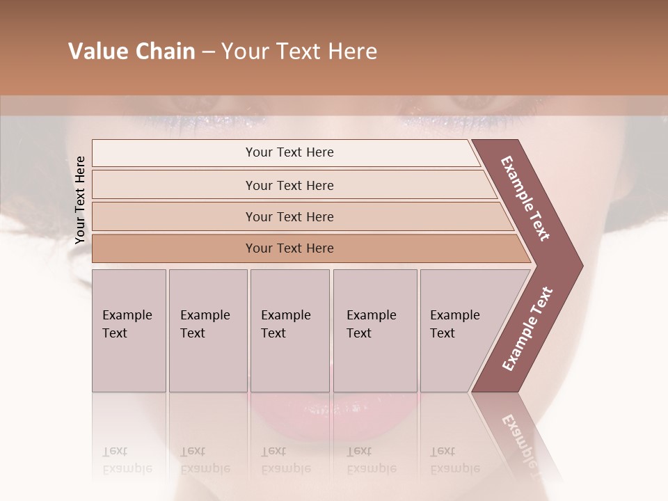 Pretty Beauty Woman PowerPoint Template