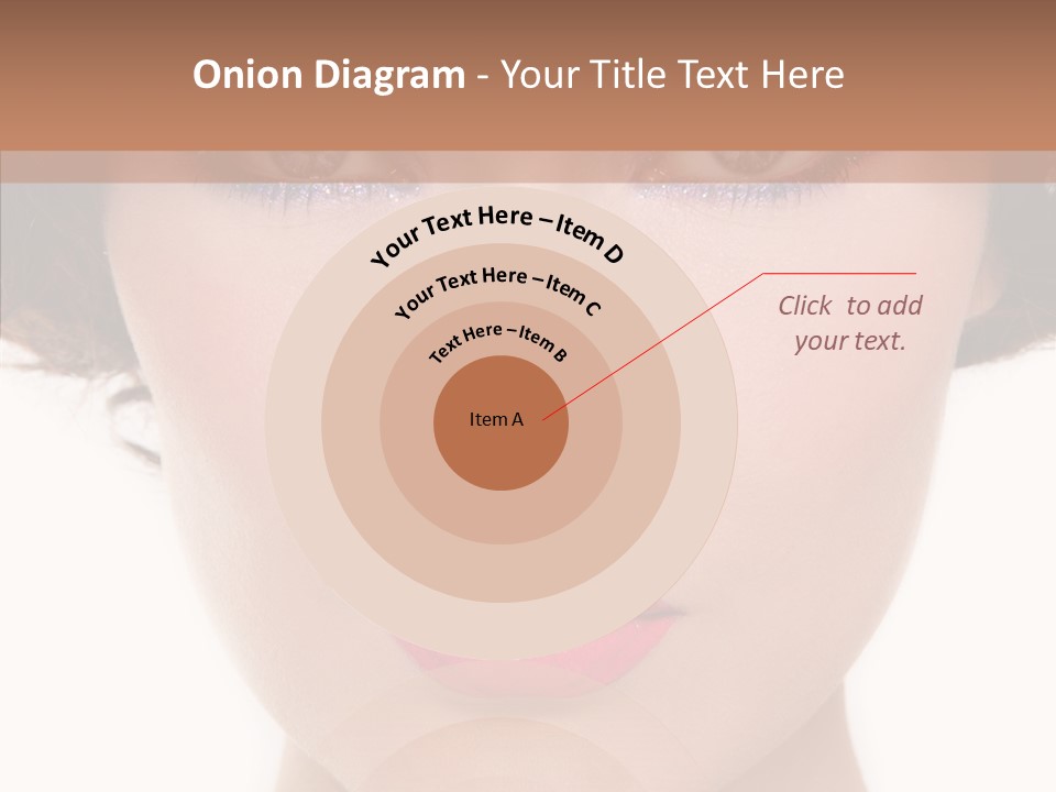 Pretty Beauty Woman PowerPoint Template