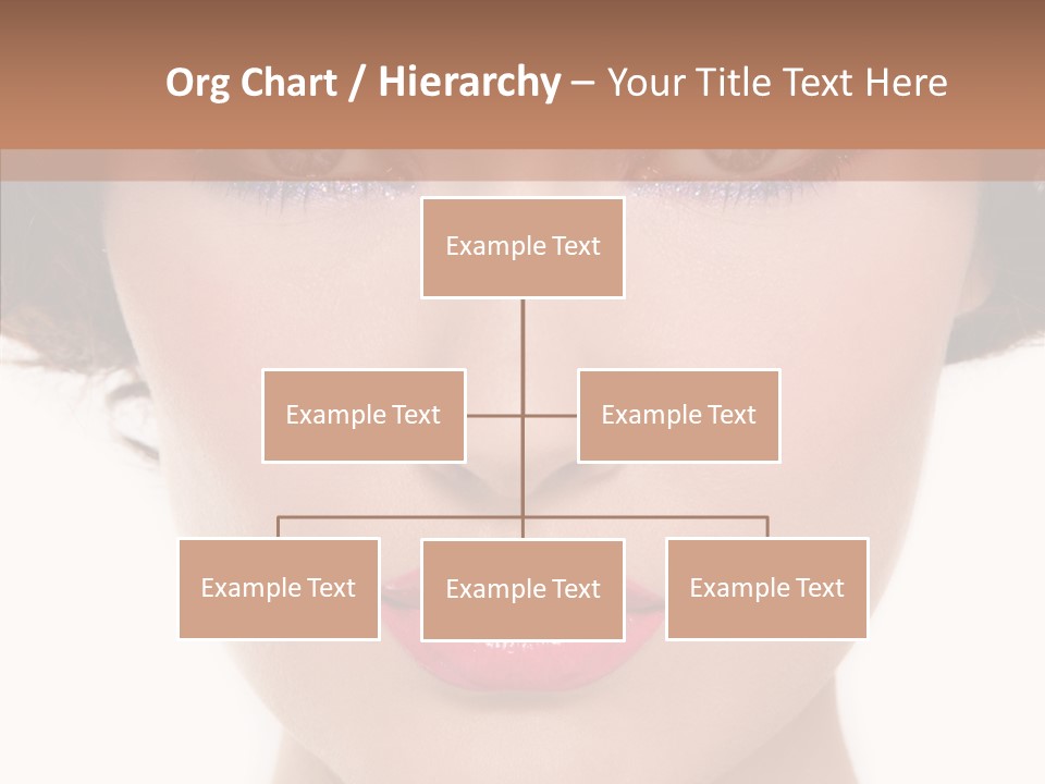 Pretty Beauty Woman PowerPoint Template