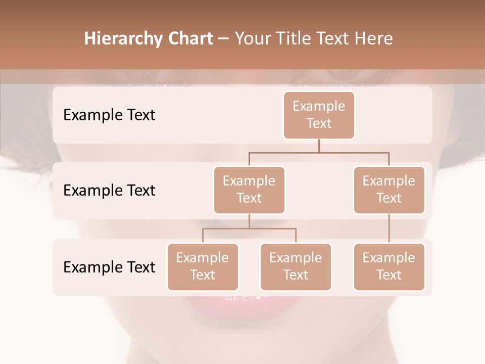 Pretty Beauty Woman PowerPoint Template