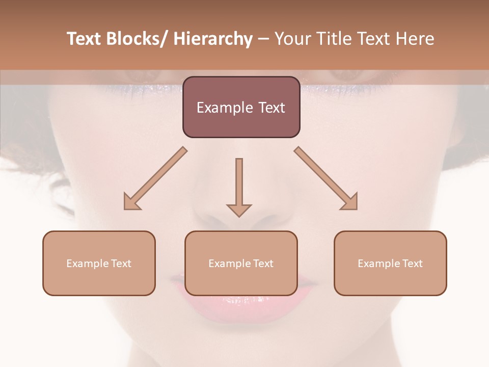 Pretty Beauty Woman PowerPoint Template