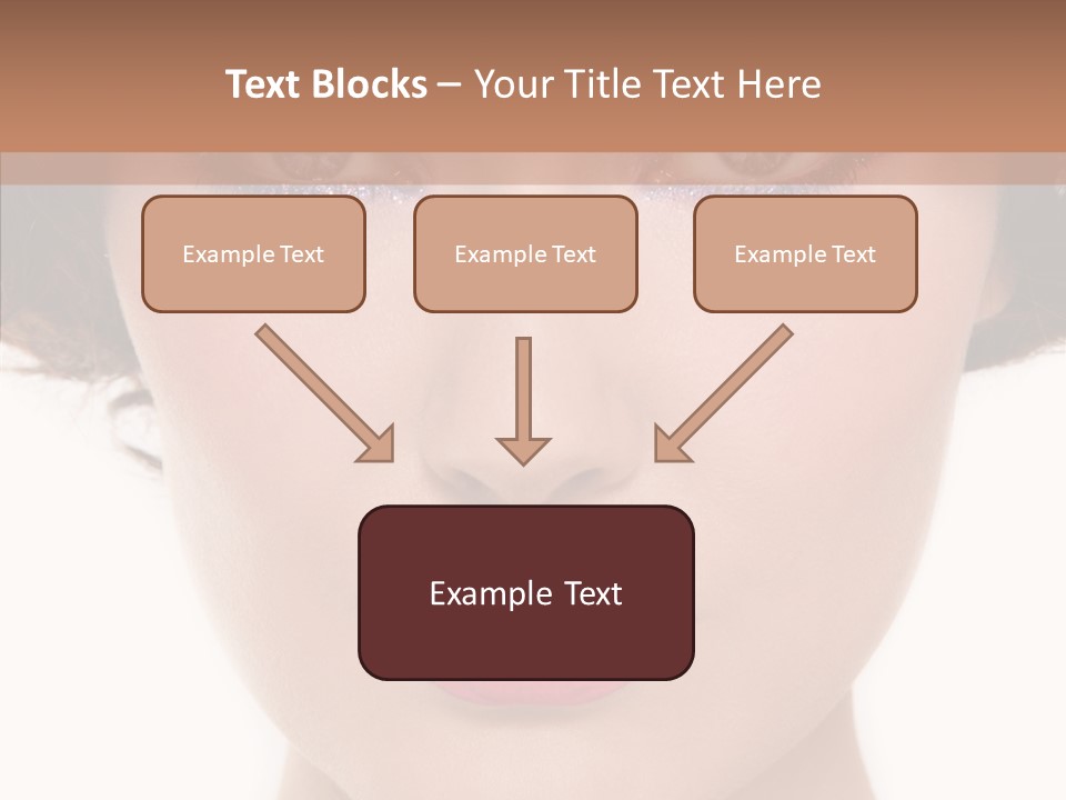 Pretty Beauty Woman PowerPoint Template