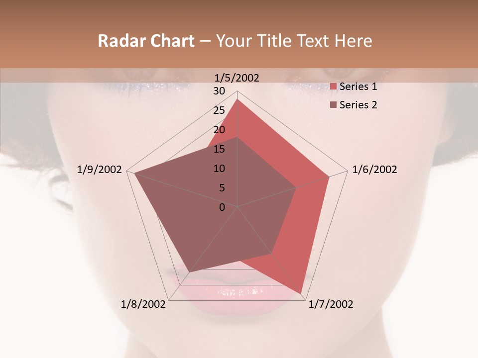 Pretty Beauty Woman PowerPoint Template