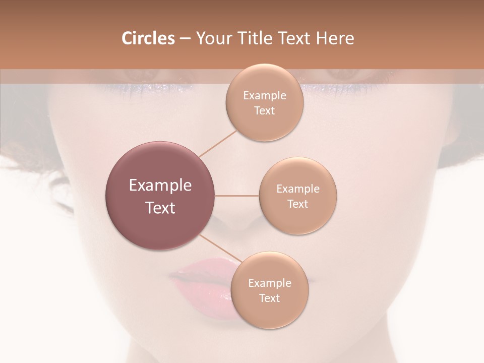Pretty Beauty Woman PowerPoint Template