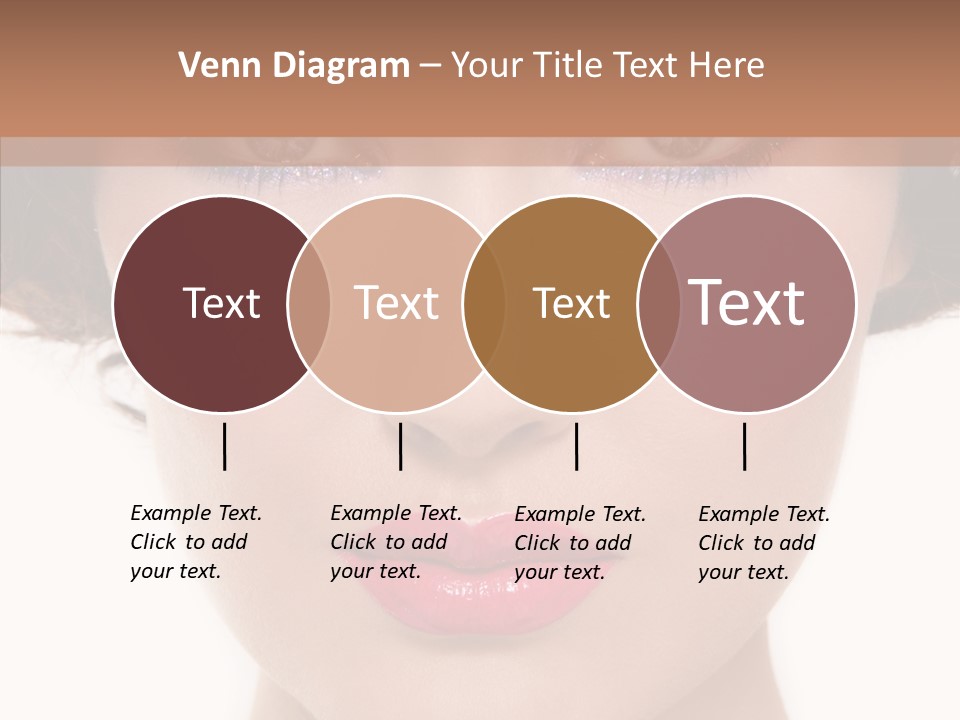 Pretty Beauty Woman PowerPoint Template