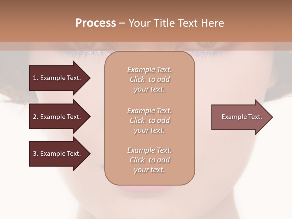 Pretty Beauty Woman PowerPoint Template