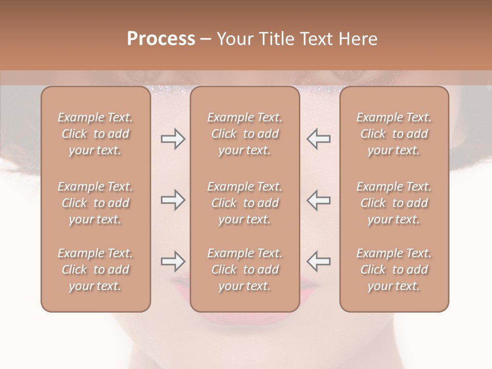 Pretty Beauty Woman PowerPoint Template