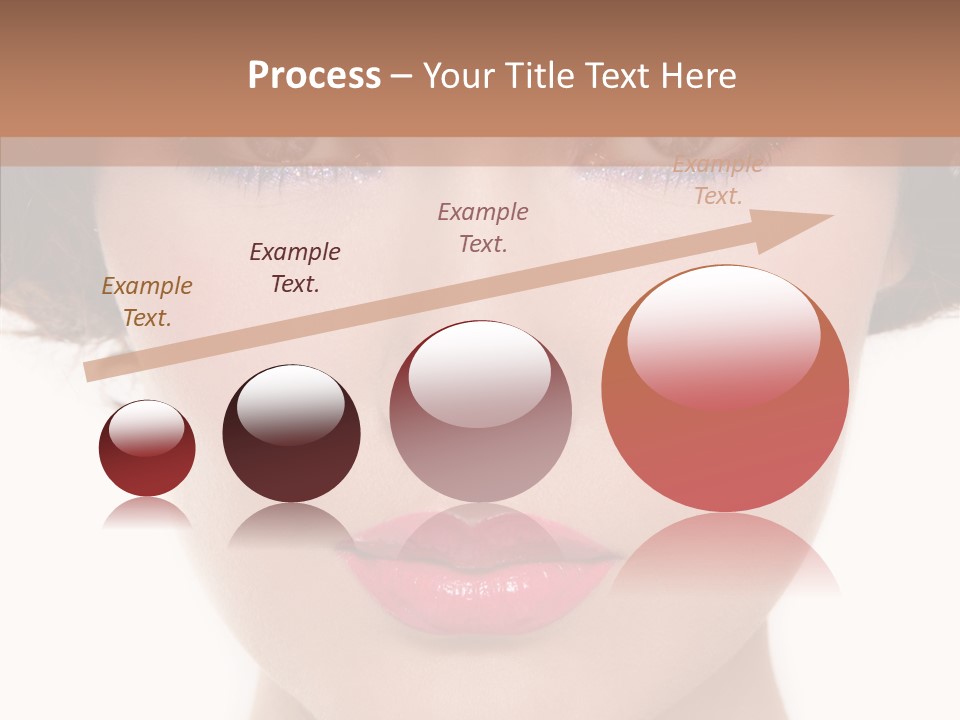 Pretty Beauty Woman PowerPoint Template