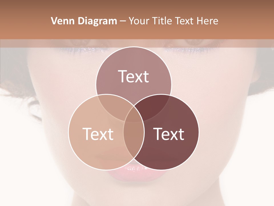 Pretty Beauty Woman PowerPoint Template