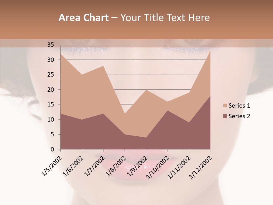 Pretty Beauty Woman PowerPoint Template