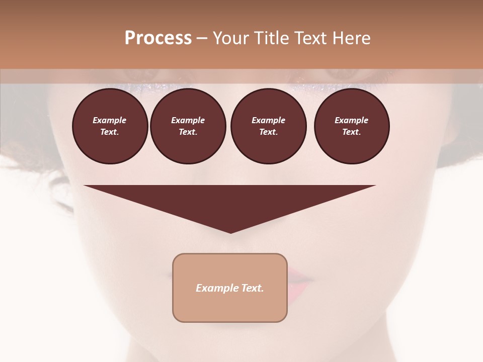 Pretty Beauty Woman PowerPoint Template