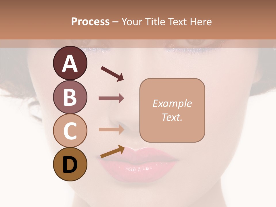 Pretty Beauty Woman PowerPoint Template