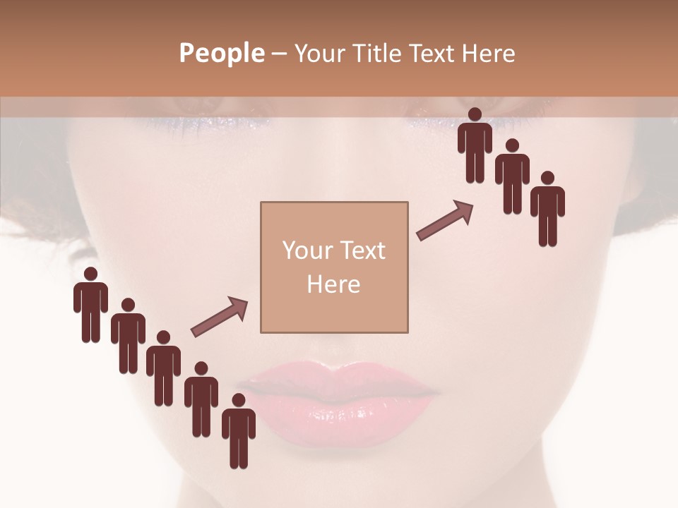 Pretty Beauty Woman PowerPoint Template