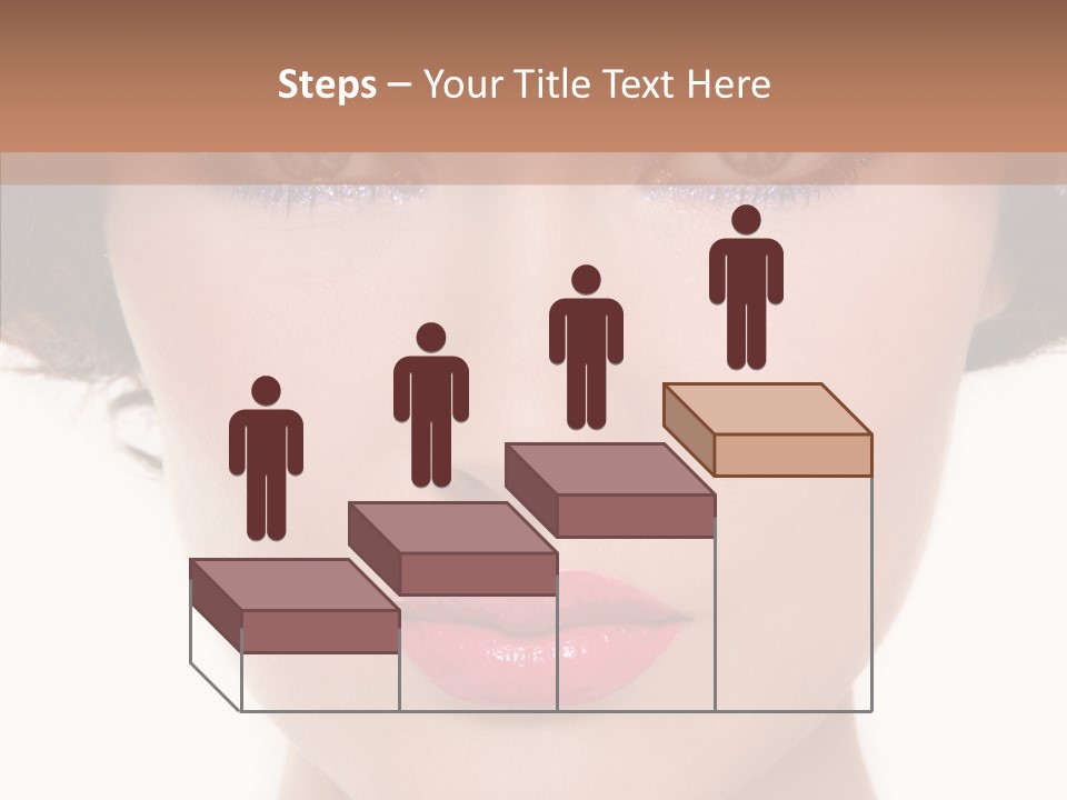 Pretty Beauty Woman PowerPoint Template