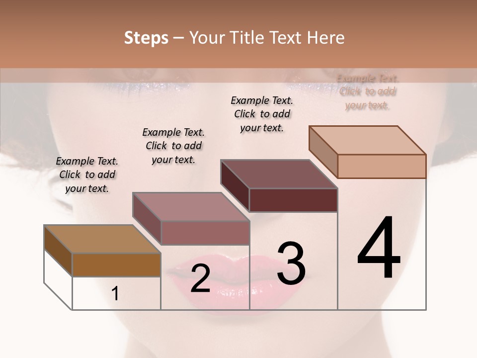 Pretty Beauty Woman PowerPoint Template