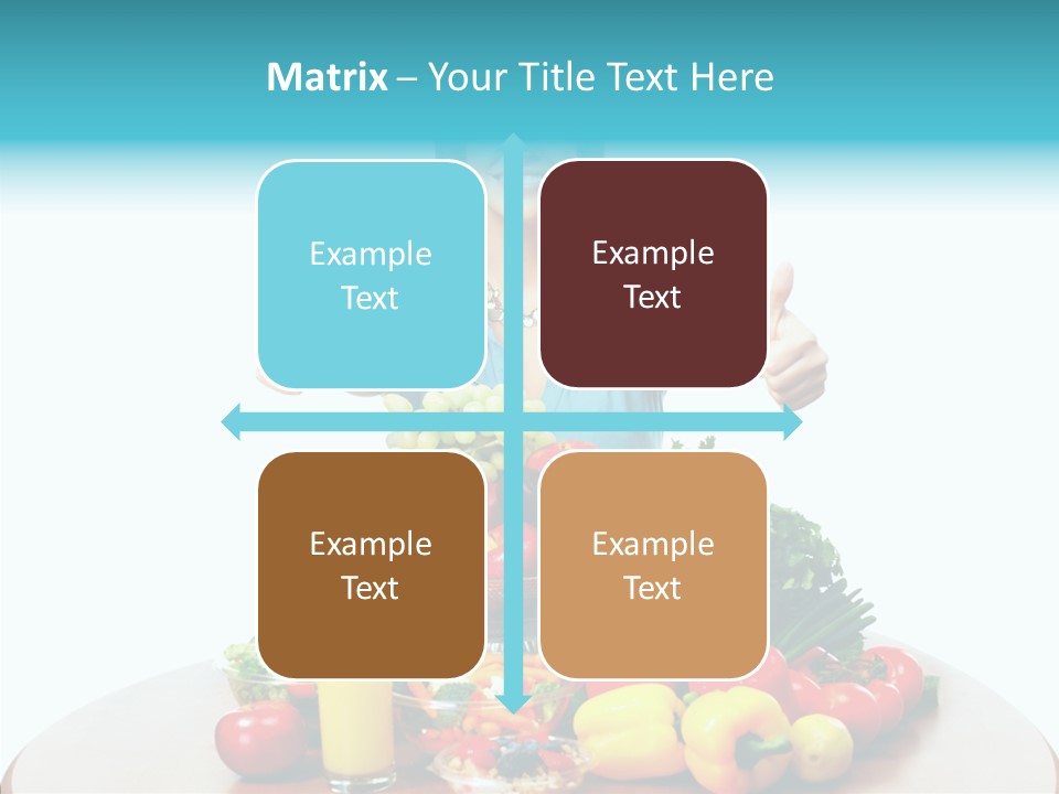 Breakfast Smile Thumbs PowerPoint Template