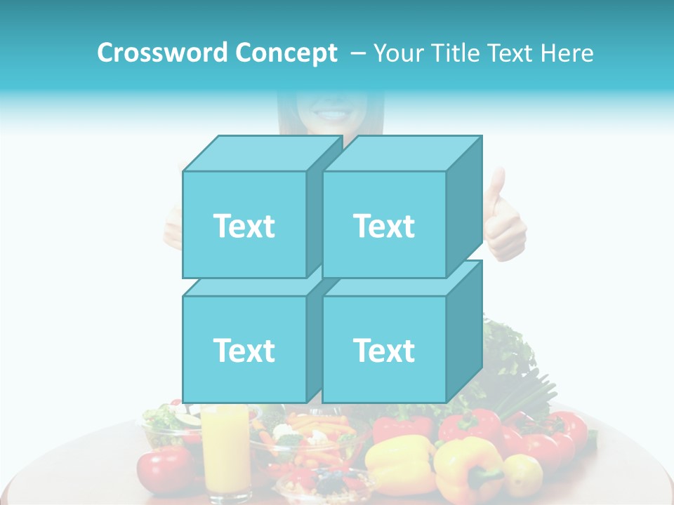 Breakfast Smile Thumbs PowerPoint Template