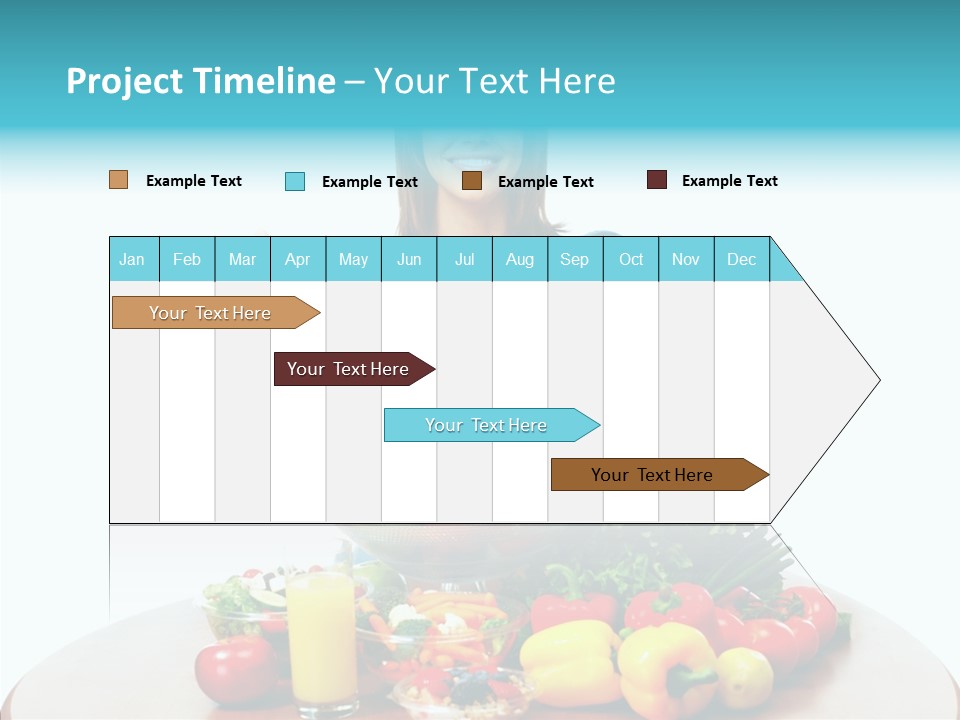 Breakfast Smile Thumbs PowerPoint Template