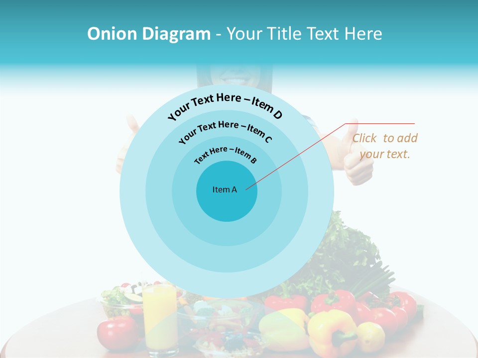 Breakfast Smile Thumbs PowerPoint Template