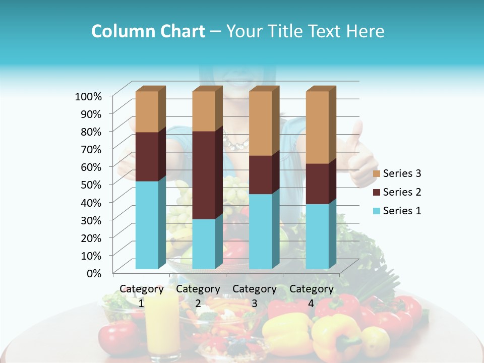 Breakfast Smile Thumbs PowerPoint Template