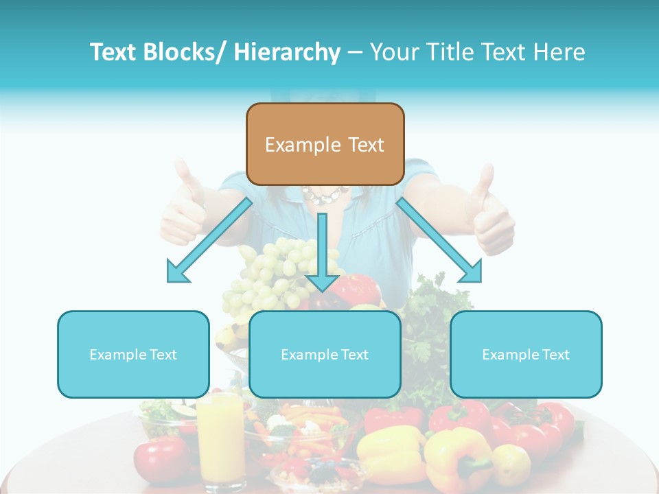 Breakfast Smile Thumbs PowerPoint Template
