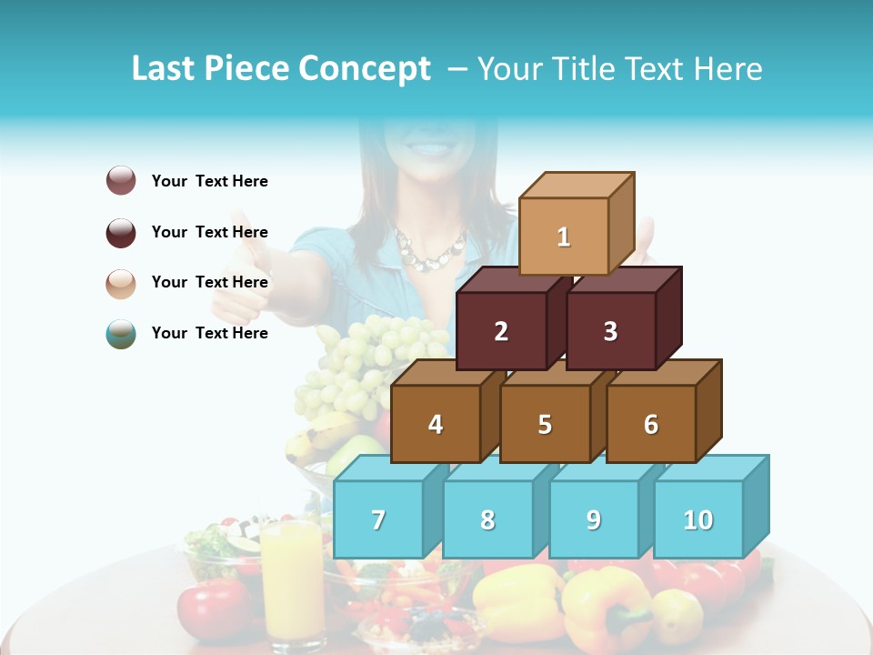 Breakfast Smile Thumbs PowerPoint Template