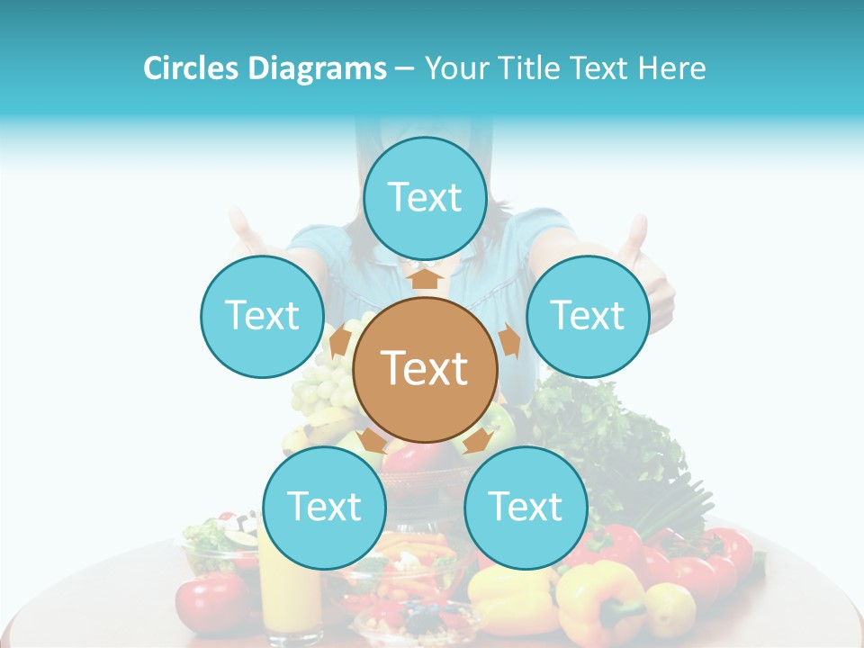 Breakfast Smile Thumbs PowerPoint Template