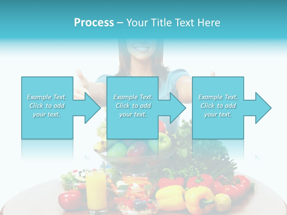 Breakfast Smile Thumbs PowerPoint Template