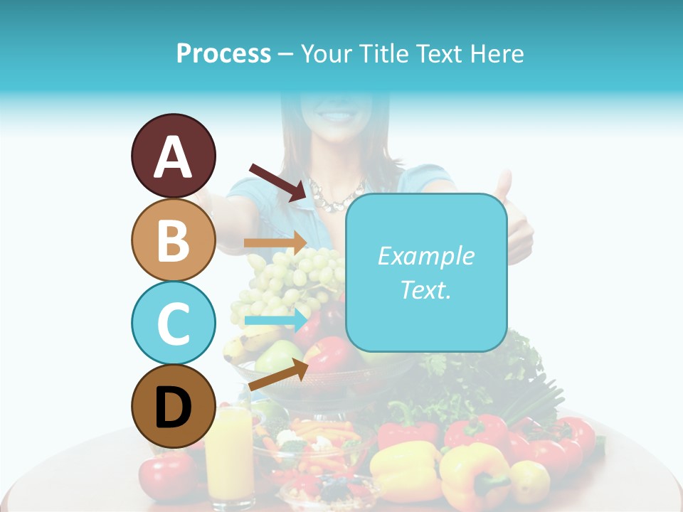 Breakfast Smile Thumbs PowerPoint Template