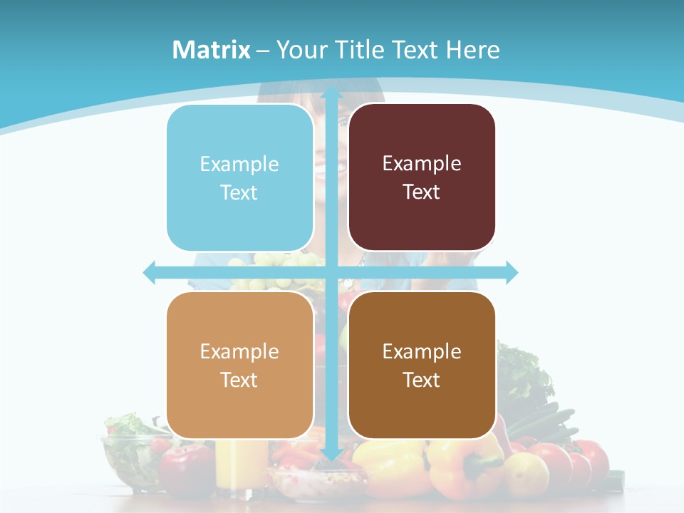 Cheerful Vegetables Cooking PowerPoint Template