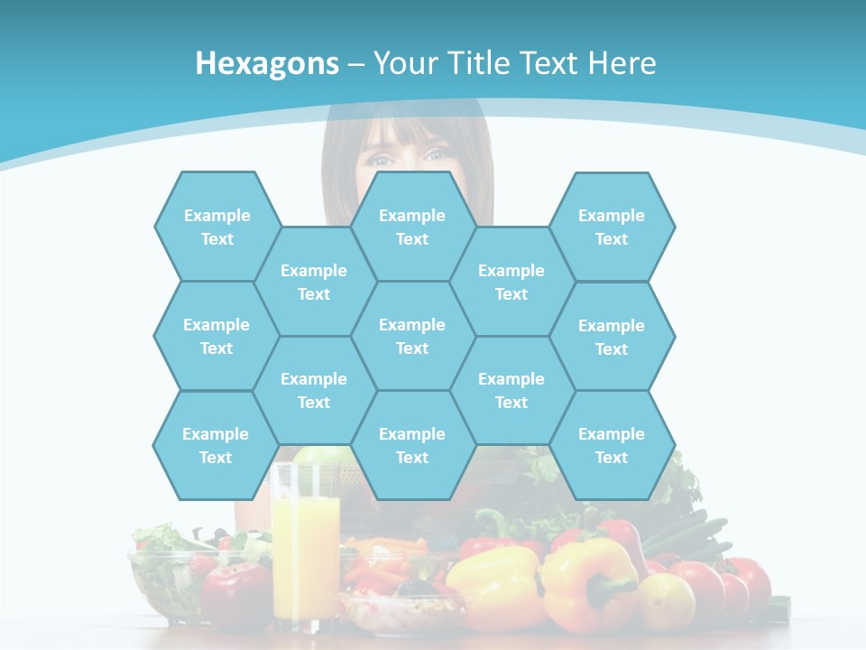 Cheerful Vegetables Cooking PowerPoint Template