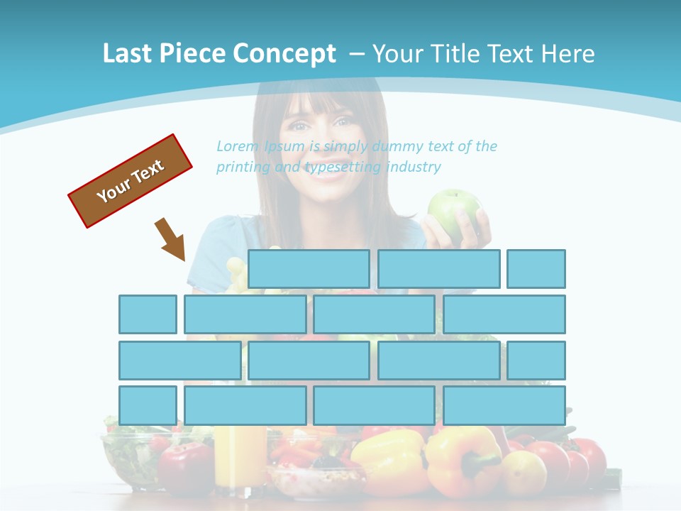 Cheerful Vegetables Cooking PowerPoint Template