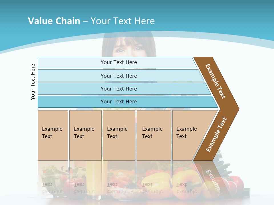 Cheerful Vegetables Cooking PowerPoint Template