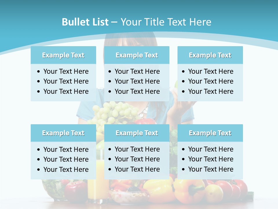Cheerful Vegetables Cooking PowerPoint Template