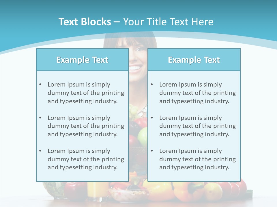 Cheerful Vegetables Cooking PowerPoint Template