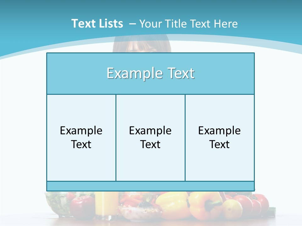 Cheerful Vegetables Cooking PowerPoint Template