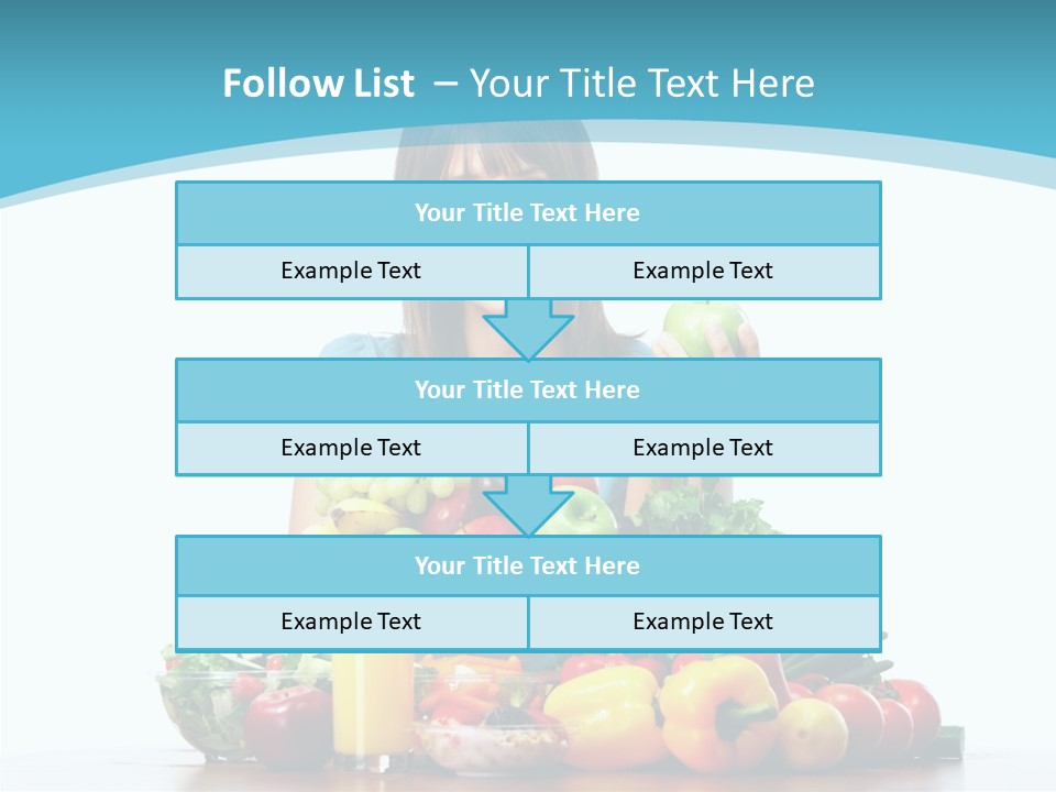 Cheerful Vegetables Cooking PowerPoint Template