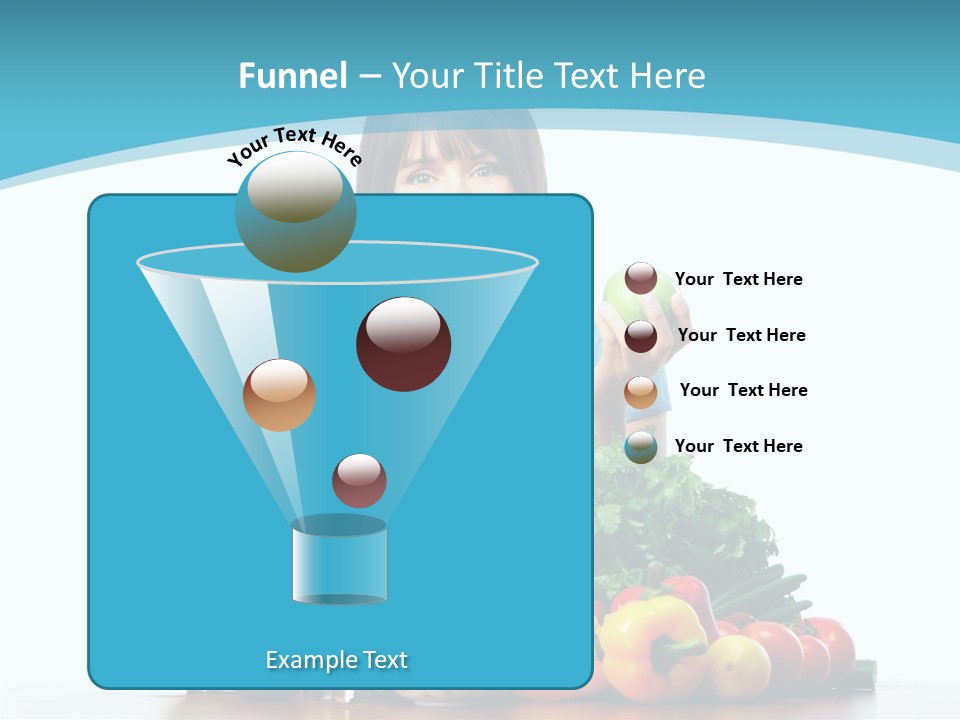 Cheerful Vegetables Cooking PowerPoint Template