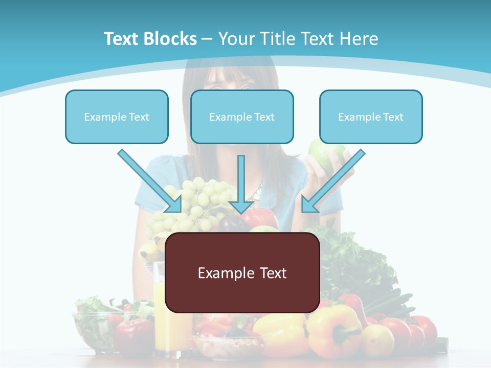 Cheerful Vegetables Cooking PowerPoint Template