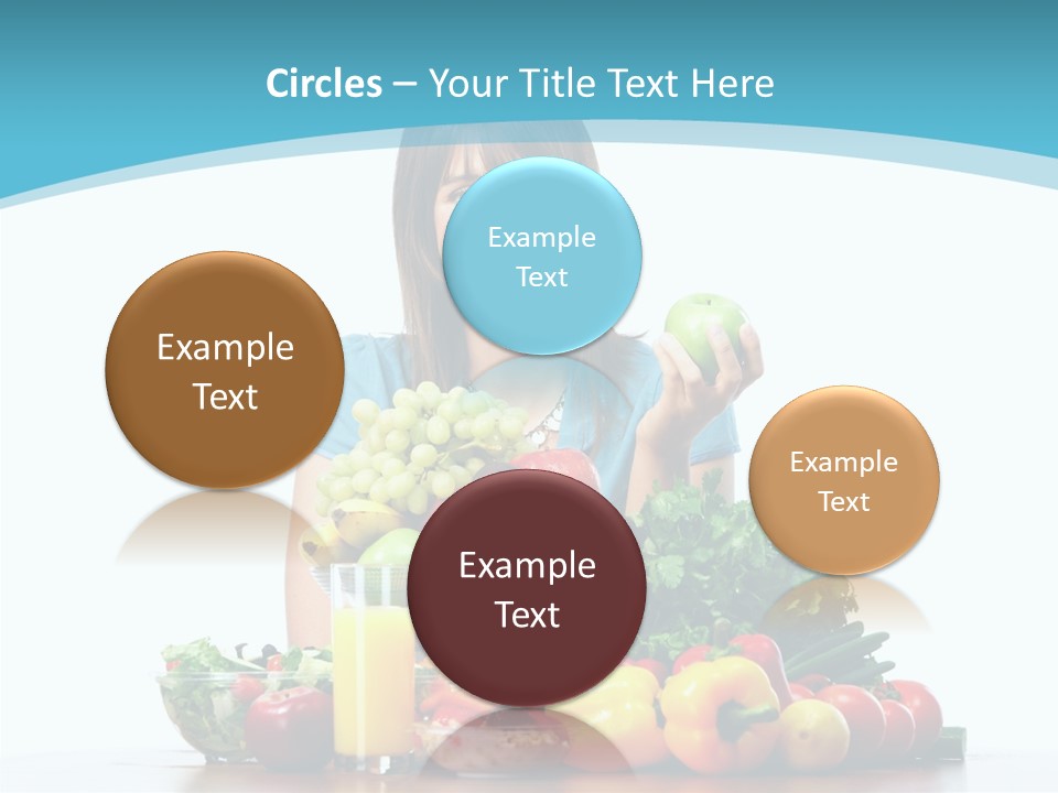 Cheerful Vegetables Cooking PowerPoint Template