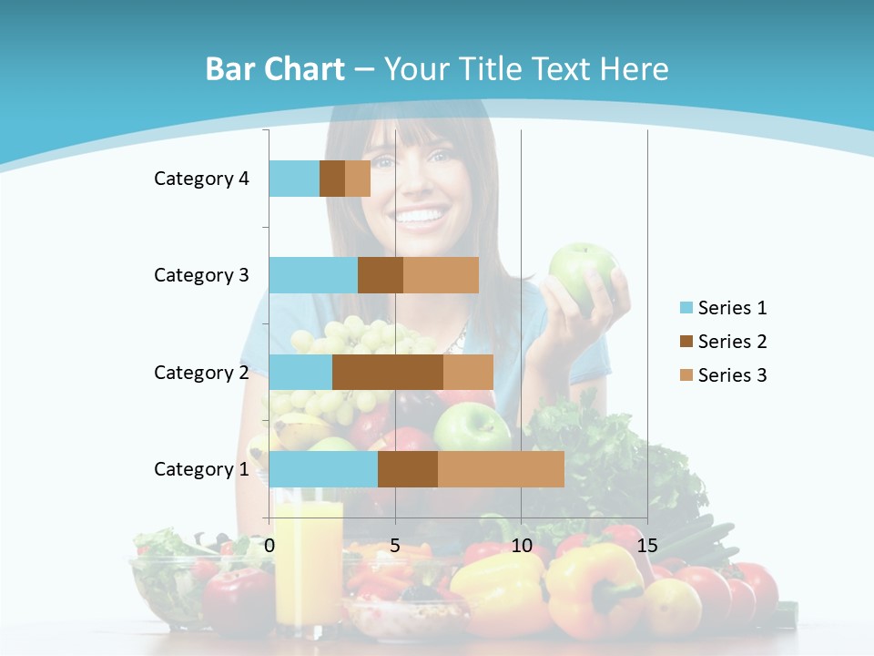 Cheerful Vegetables Cooking PowerPoint Template