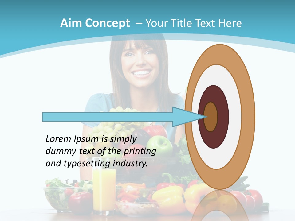 Cheerful Vegetables Cooking PowerPoint Template