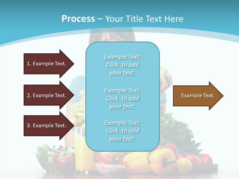 Cheerful Vegetables Cooking PowerPoint Template