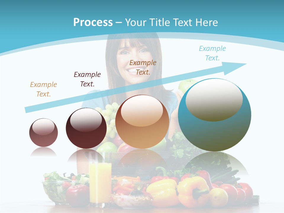 Cheerful Vegetables Cooking PowerPoint Template