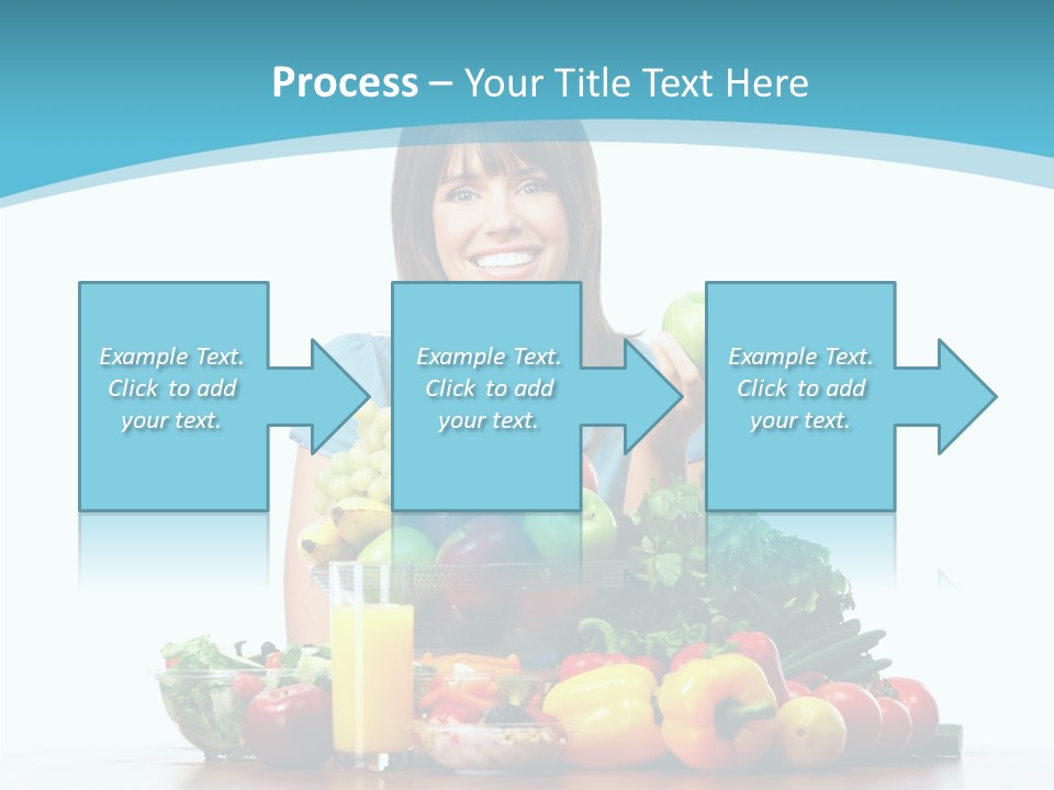 Cheerful Vegetables Cooking PowerPoint Template