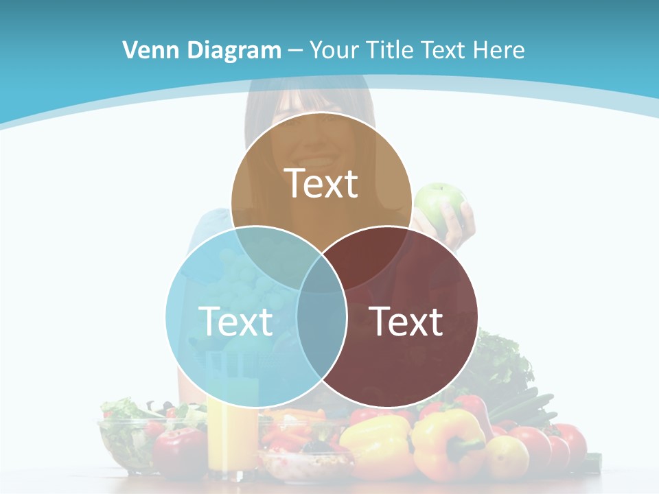 Cheerful Vegetables Cooking PowerPoint Template